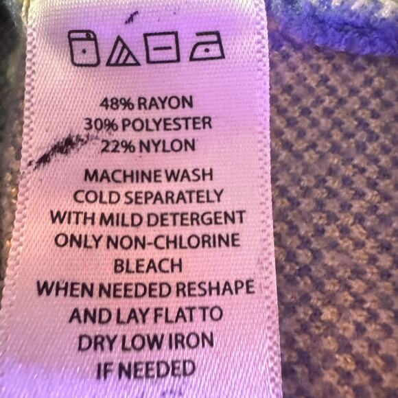 Cute Willow & Wind light blue cardigan with Daisies SZ L - Picture 5 of 5